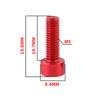 MUQZI 2/4PCS Bicycle Bottle Cage Screws M5 Ultra-Light Aluminum Bottle Cage Holder Bolts MTB Road Bike Accessories 6