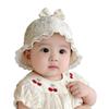 Spring Baby Girls' Fashion Flower Sun Hat - Sun Protection for Young Children