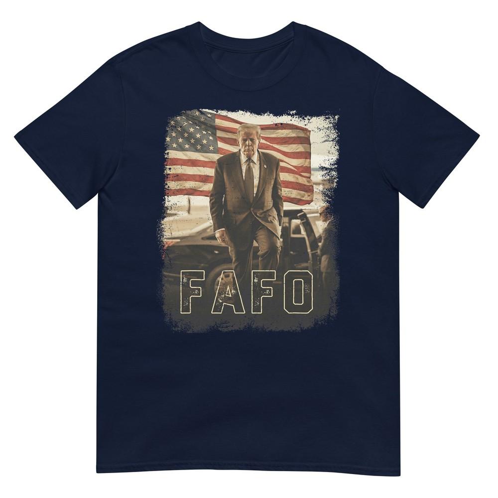Trump Fafo Vintage President Trump 2026 Tshirt S