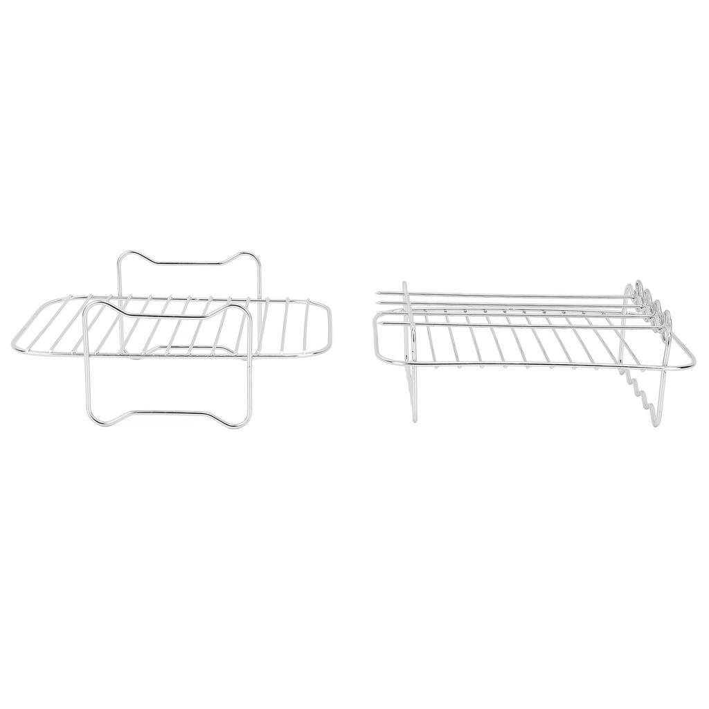 Stojan do fritézy Dvouvrstvý 304 Nerezová ocel Obdélníkový s G špízem Stojan na vaření ve fritéze Fritéza