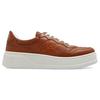 Gucci Chunky B Leather Stylish Skateboarding Shoes Women's Brown 670408 AABBV 2742