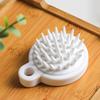 Hair Scalp Massager Silicone Shower Shampoo Brush Scalp Cleaning Scrubber Tool