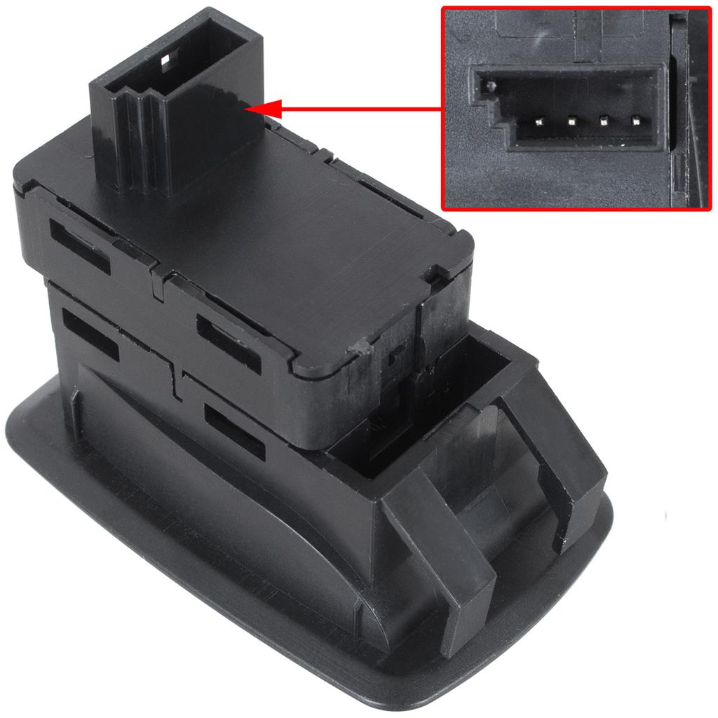 BMW X3 E83 04-11 power window control switch (1 button) front right / rear left / rear right