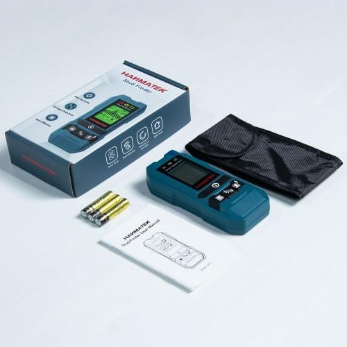 HANMATEK Substrate Detector, Substrate Checker, Wall Back Sensor with Depth and Distance Display, 6-in-1 Mode, Grade Wood Precision Mode, Double-Heade