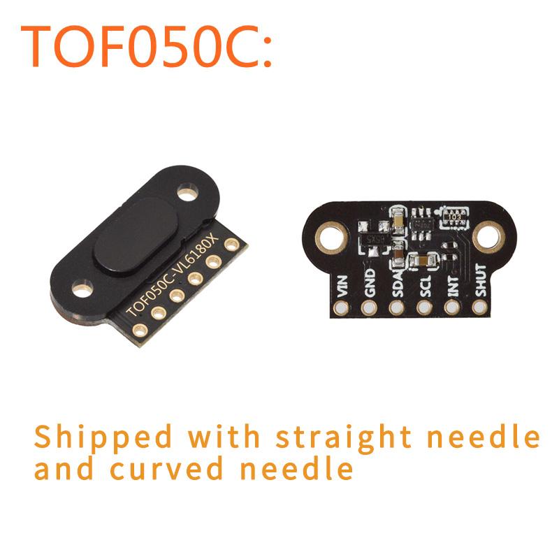 TOF050C 200C 400C Laser Ranging Sensor Module TOF Time-of-flight Distance IIC Output for Arduino VL6180 VL53L0X VL53L1X