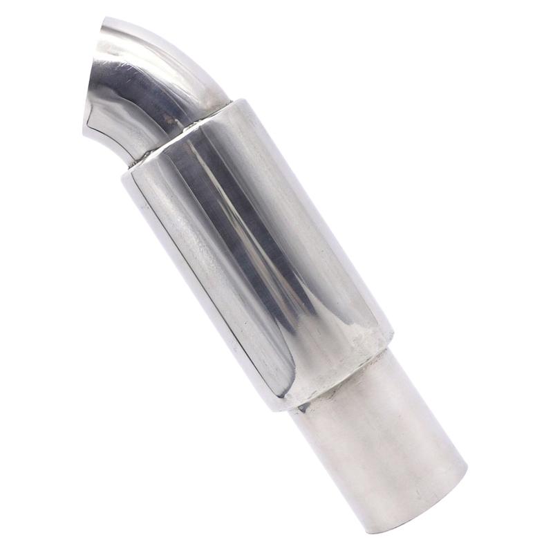 Auto Auspuffrohr Schalldämpfer Endrohr Universal Edelstahl Schnittstelle 51mm Auspuffanlage Ende