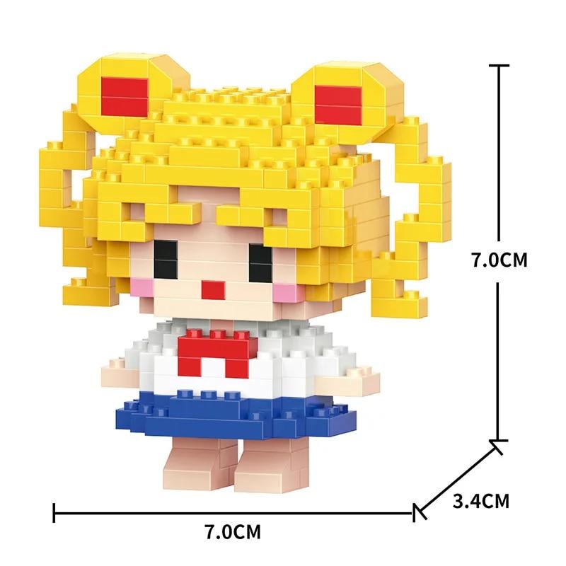 Cartoon Building Blocks, Animal Dolls, Educational Assembling Toys, Ornaments, Small Particles, Children's Birthday Gifts