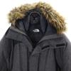 THE NORTH FACE ND91702R Outdoor Long sleeve hood Down jacket L Gray logo Men's Used