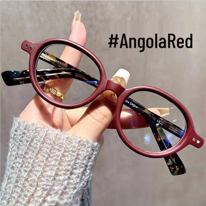 Lunettes de lecture rondes rétro écaille de tortue 2025 - Monture pour femmes littéraires visage nu