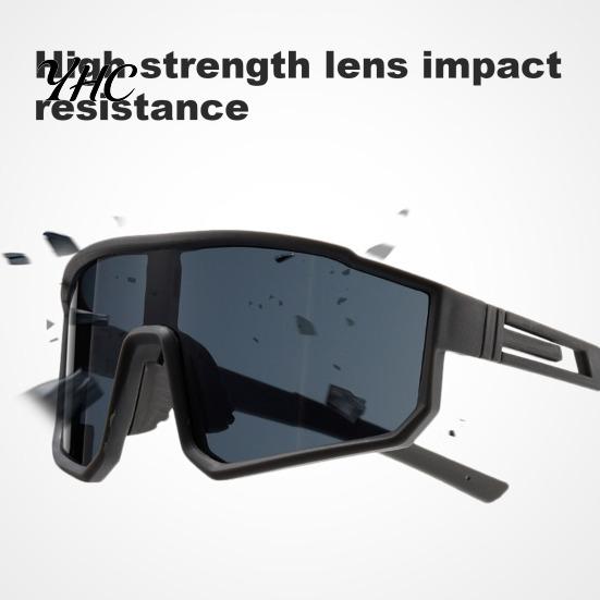 Anti-glare Cycling Glasses Outdoor with PC Lens UV Protection Windproof Lightweight Sunlight Blocking Men Women Running Mountain Bike Sports