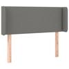 VidaXL Headboard with Ears Dark Grey 83x16x78-88 Cm Fabric3118603