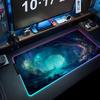 Fantasy Cave Mouse Pad RGB Gaming Mousepad Big LED Pad PC Desk Mat Luminous Mouse Pad Large Keyboard Mats Table Rug With Backlit