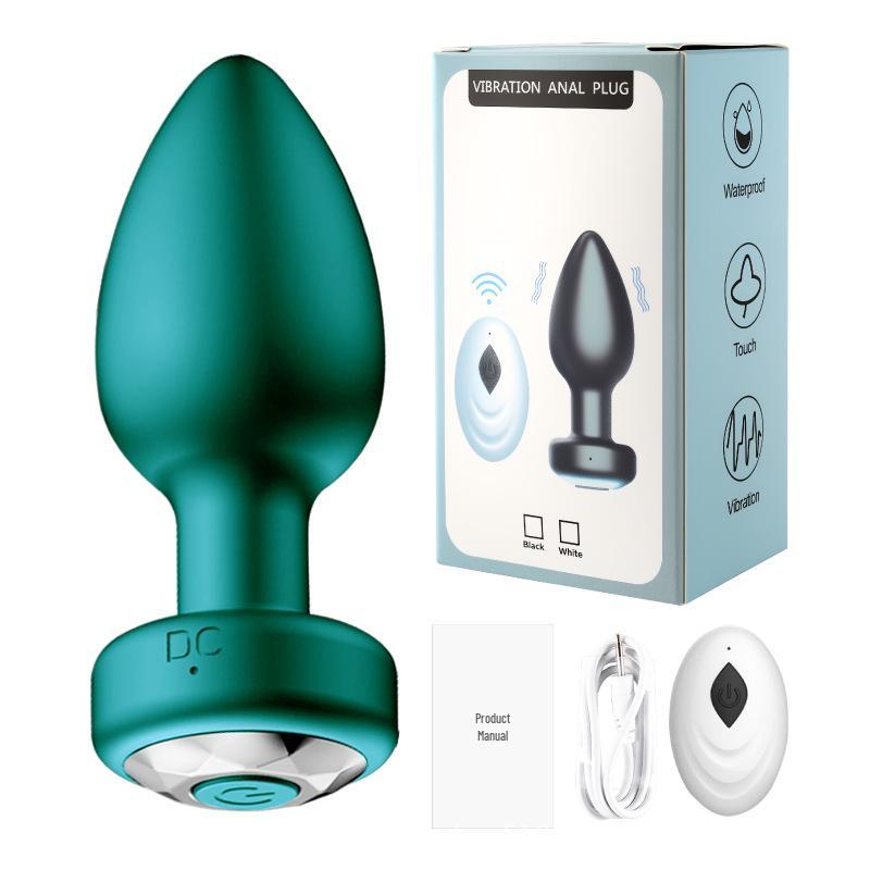 Long-Distance Wireless Remote Control Vibrating Butt Plug Toy