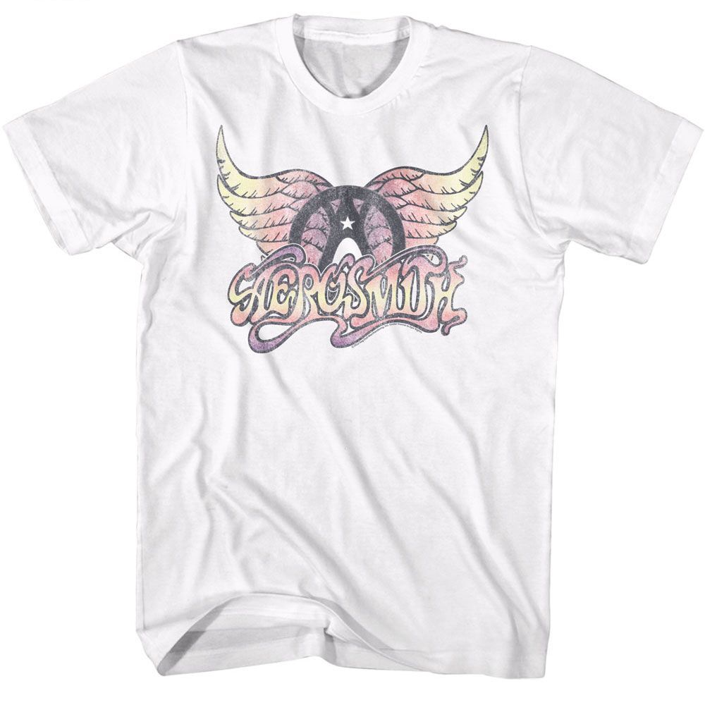 Музыкальная футболка Aerosmith Faded Pinks XXXXL