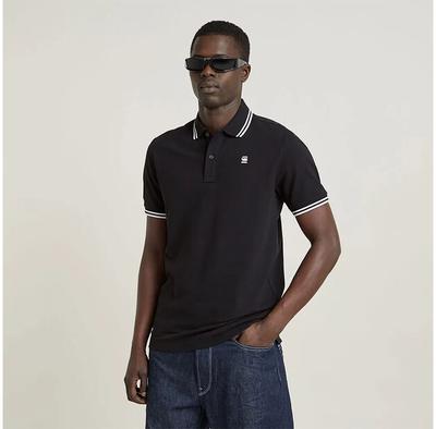 Dunda Slim Stripe Short-sleeved Polo