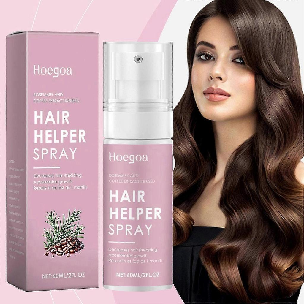 Hair Helper Spray Hair Growth Serum with Biotins Castor Oil Anti Hair Loss Nourishing Roots Essences
