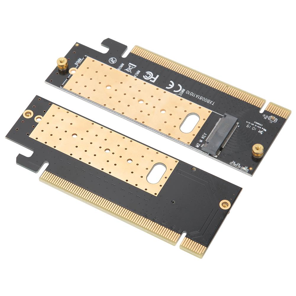 Karta Riser M.2 klucz M do interfejsu PCIE3.0 x16 SSD z radiatorem dla WindowsLinuxMAC