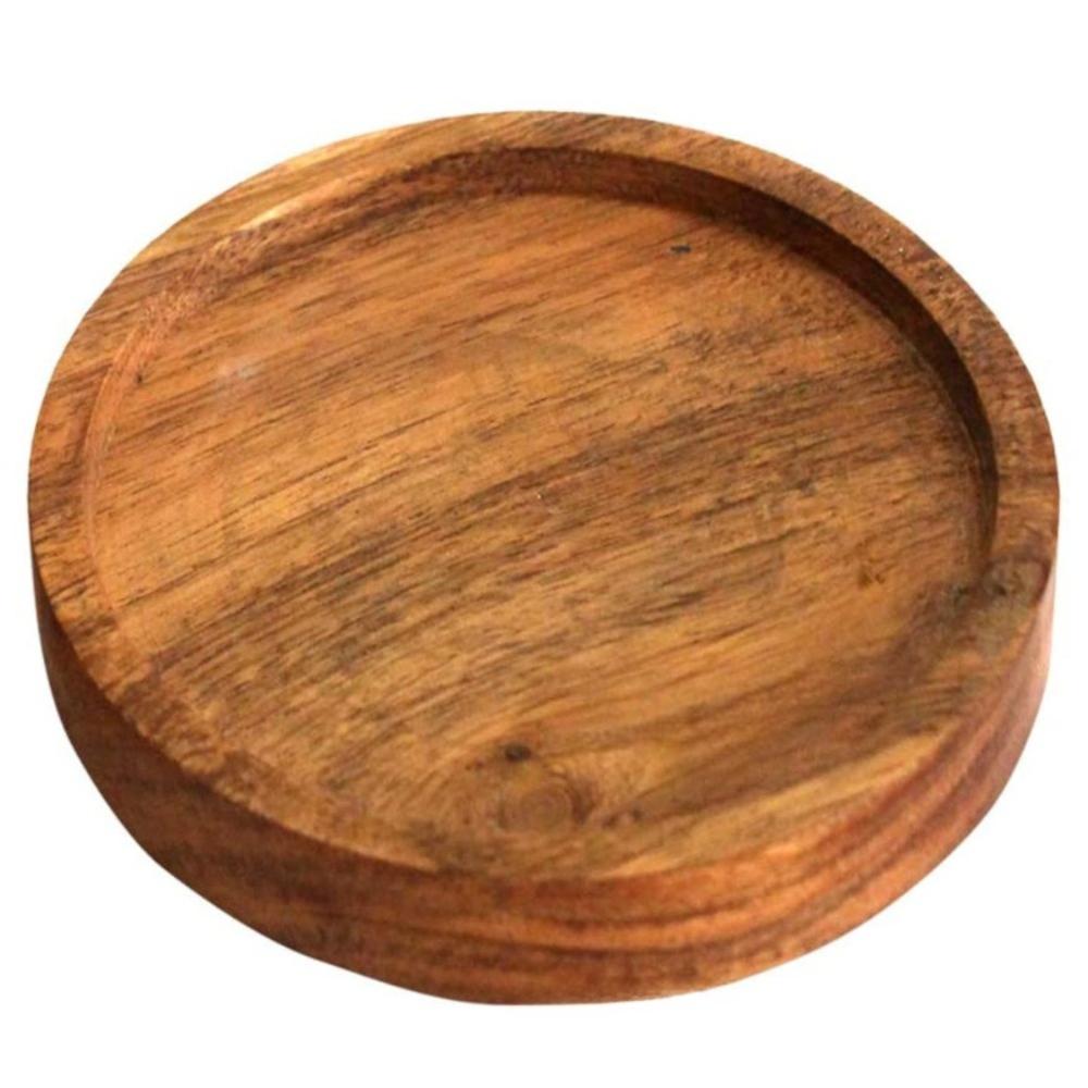 1/4/6Pcs with Bracket Heat Insulation Pad Wooden Bowl Dish Pot Mats Minimalist Placemats Desk 1Pcs