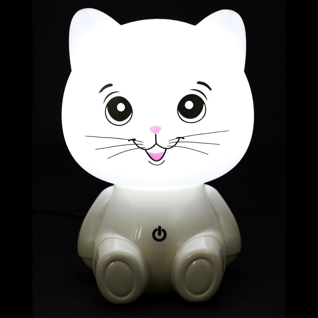 Cat Usb Led Night Light White