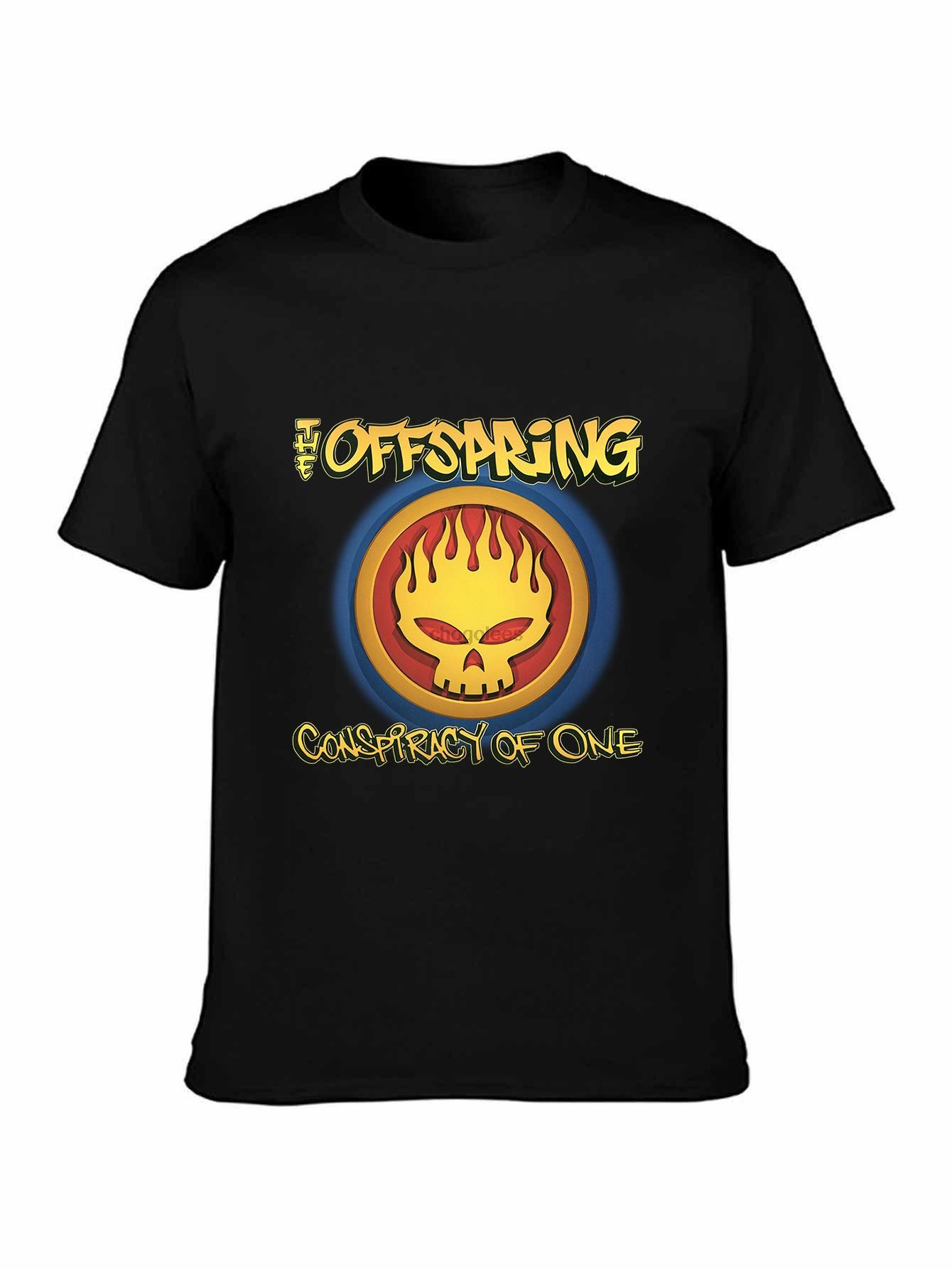 Vintage Y2k the Offspring Conspiracy of One Pop Punk Band Tee T Shirt Mens Large S разноцветный