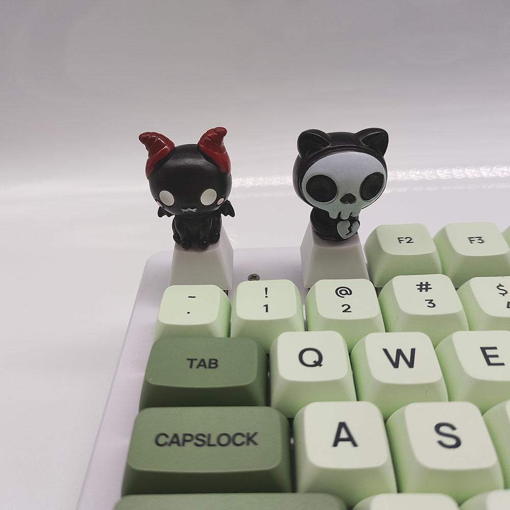 Keyboard Keys For Mechanical Keyboard Caps Accessories Kawaii Anime Cherry Mx Esc Custom Artisan Diy Three-Dimensional Keycaps