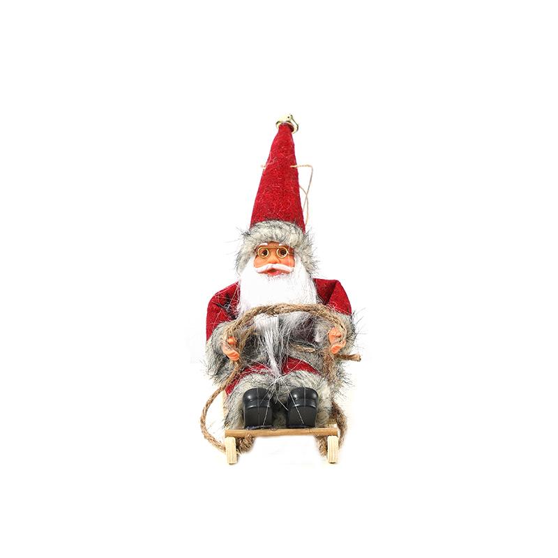 Christmas Christmas Doll Exquisite Christmas Decoration Home Decor Santa Claus Design Funny Multi-Color