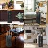 Metal NEW Umbrella Holder Free Standing Umbrella Stand Rack Decorative Umbrella Holder Bin Multipurpose Walking Sticks Storage