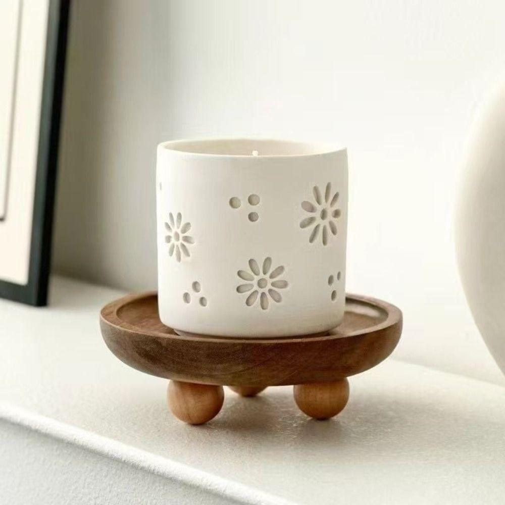 Rings Wooden Jewelry Tray Necklace Jewelry Holder Fashion Jewelry Display Stand  Gift