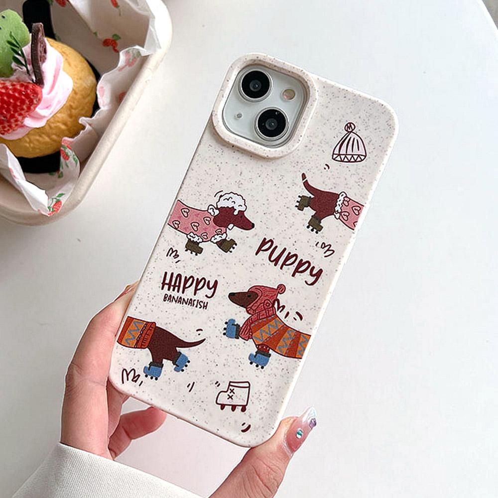 Søt tegneseriedyr mykt deksel til iPhone 16 15 Pro Max 14 Plus 14 Pro Fashion Phone Deksel for iPhone 13 11 Pro Max XR XS Max X 7 8 Plus SE 2022