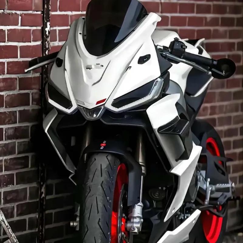Nuovo Kit Spoiler Aerodinamico Winglet Spoiler Anteriore Nudo Accessori Moto Per Aprilia RS660 RS 660 rs660 rs 660