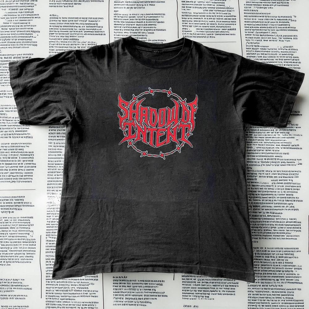 NEW Shadow of Intent Logo Black Cotton Shirt Full size S5XL T439 Unisex T-Shirt L