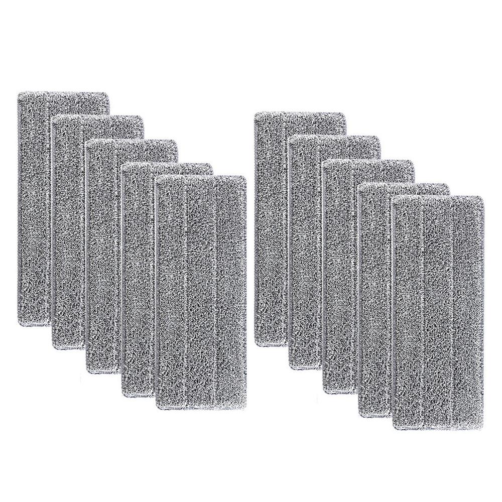 10pcs Microfiber Replacement Mops Microfiber Spray Mop Replacement Pads for Floor Care System