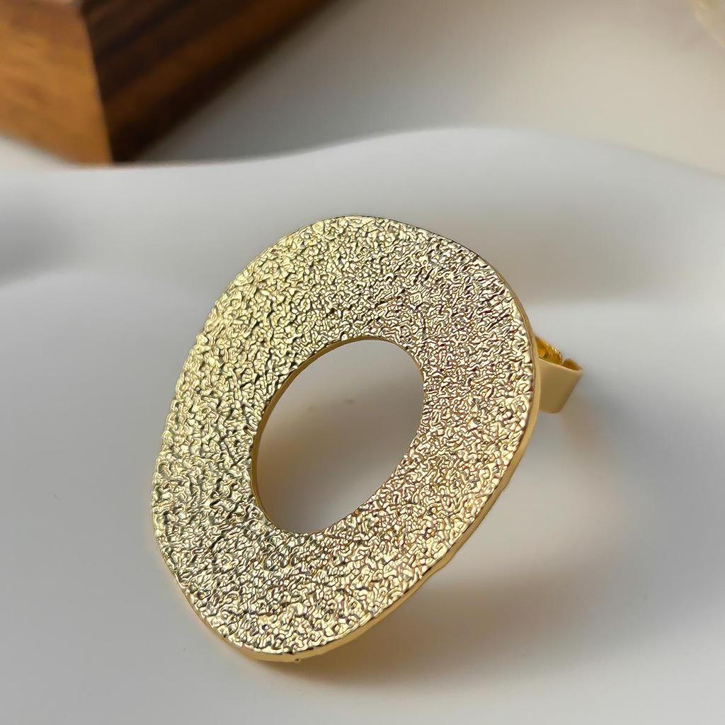 Inel Vintage Floarea Soarelui Lună cu Articulație Mobilă Culoare Aurie Argintie Perlă de Imitație Plisat Geometric Inele pentru Articulații pentru Femei Bărbați Bijuterii Irregulare de Modă