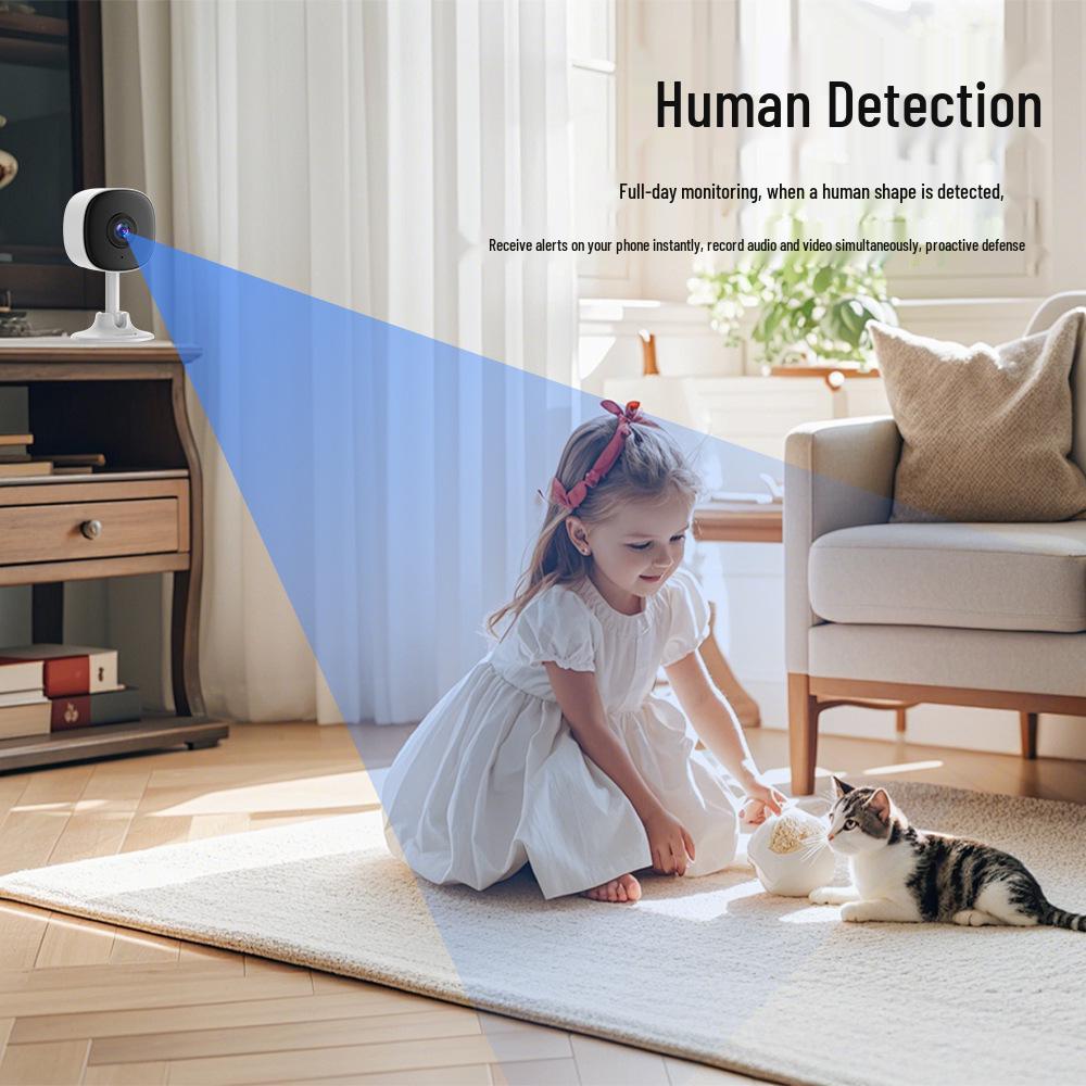 360° Remote Wireless HD Night Vision AI Camera