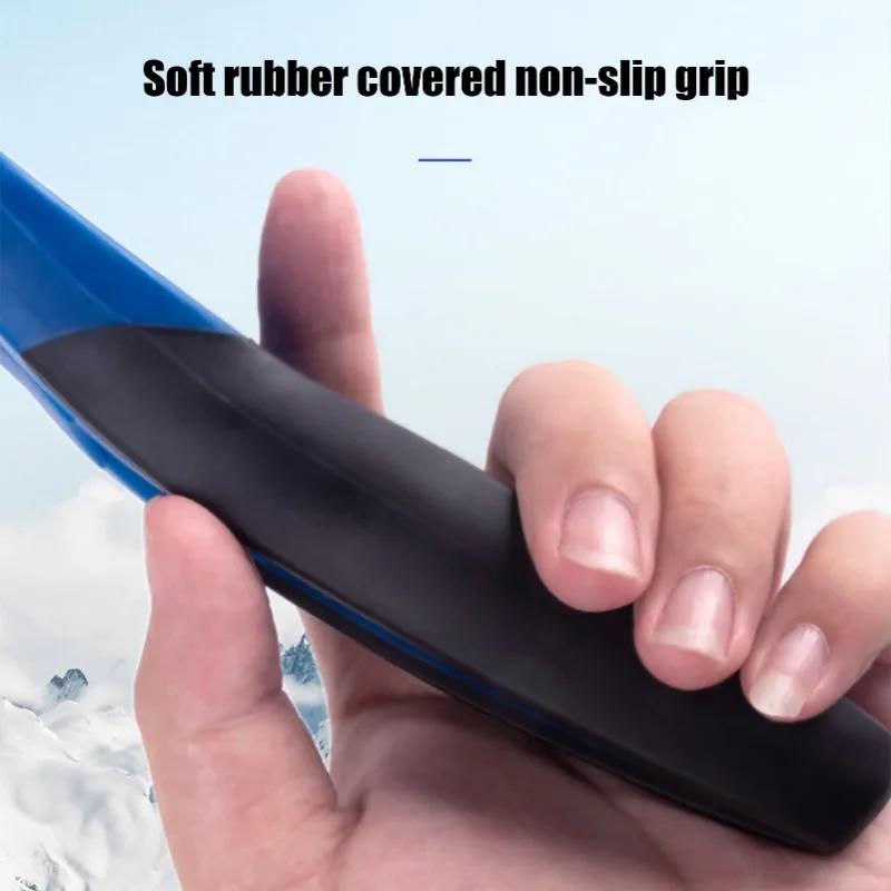New Car Ice Scrapers Silicone Snow Shovel Soft Handle Ice Scraper Removal Winter Snow Cleaning Squeegee Tools Auto Accessories