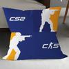 C-Counter-S-Strike CS 2 LOGO Cushion Cover Decorative Pillow Sofa Home Decor Case Pillow Cases