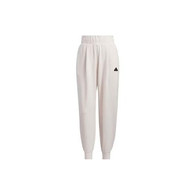 Logo Waistband Knit Sweatpants Women Bottoms Pink IM8831