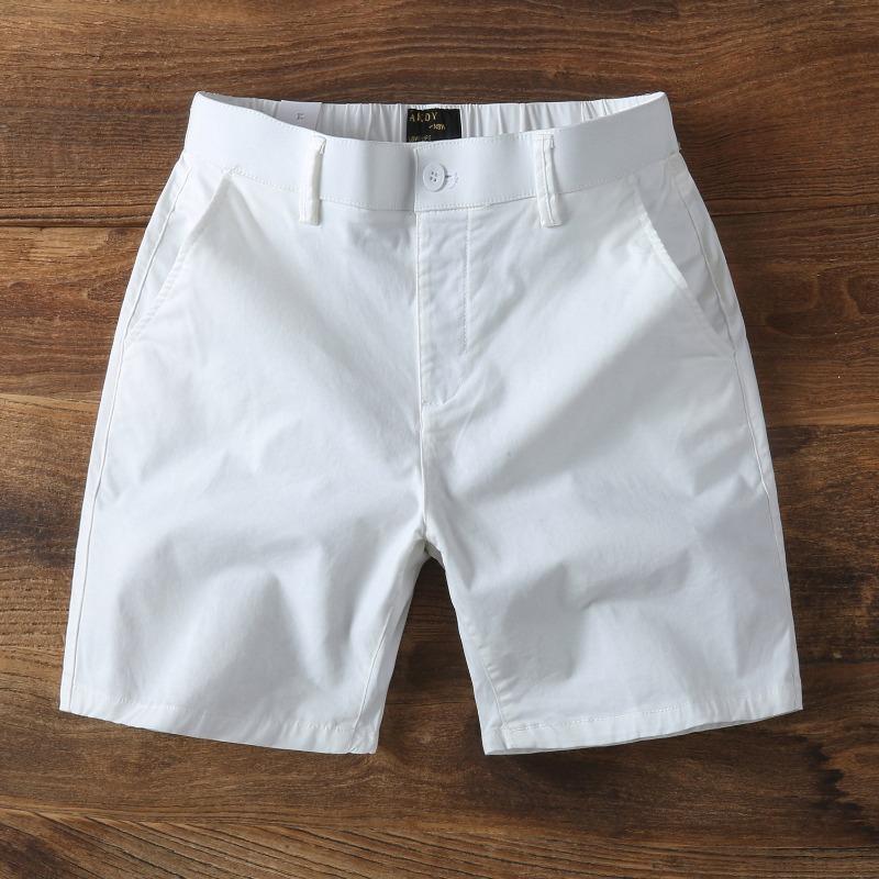 Pantaloncini Estivi Uomo Casual Slim Monocolore Pantaloncini Tecnici Estivi