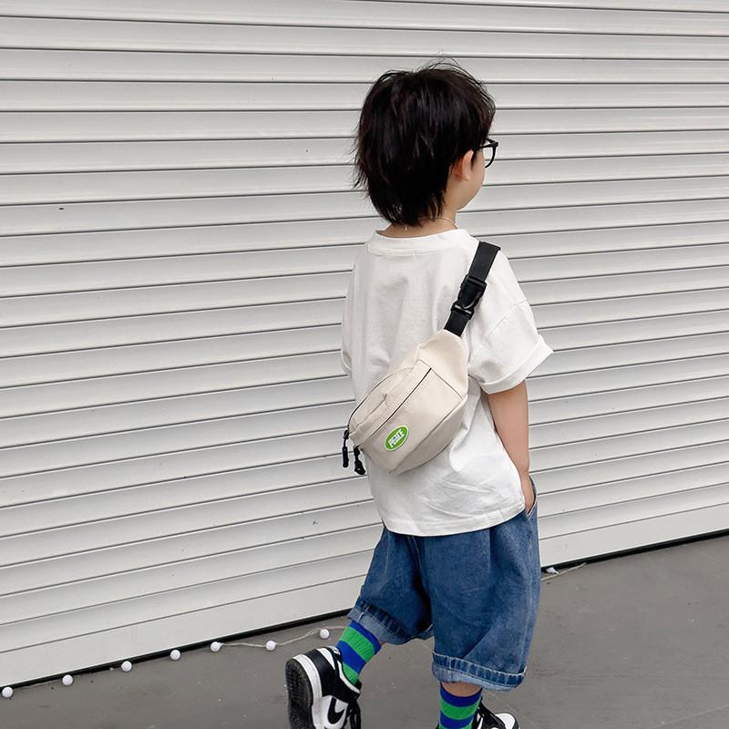 Stylish Minimalist Kids Sling Bag Versatile Unisex Colorful Chest Pack For All Ages