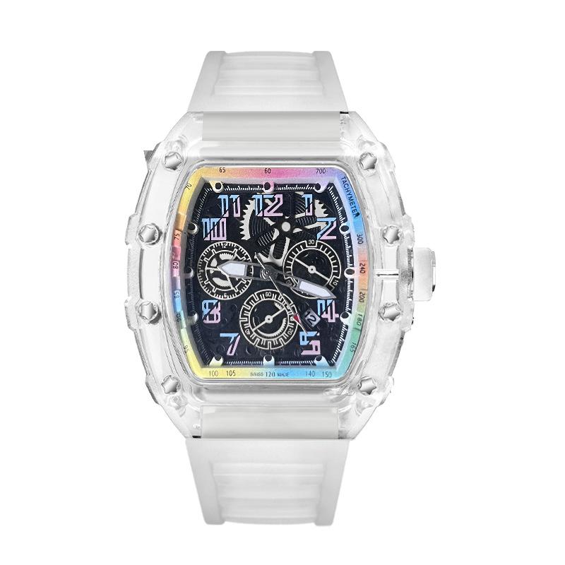 High-Value Leisure Sports Automatic Quartz Luminous Waterproof Richard Men'S Watch Colorful