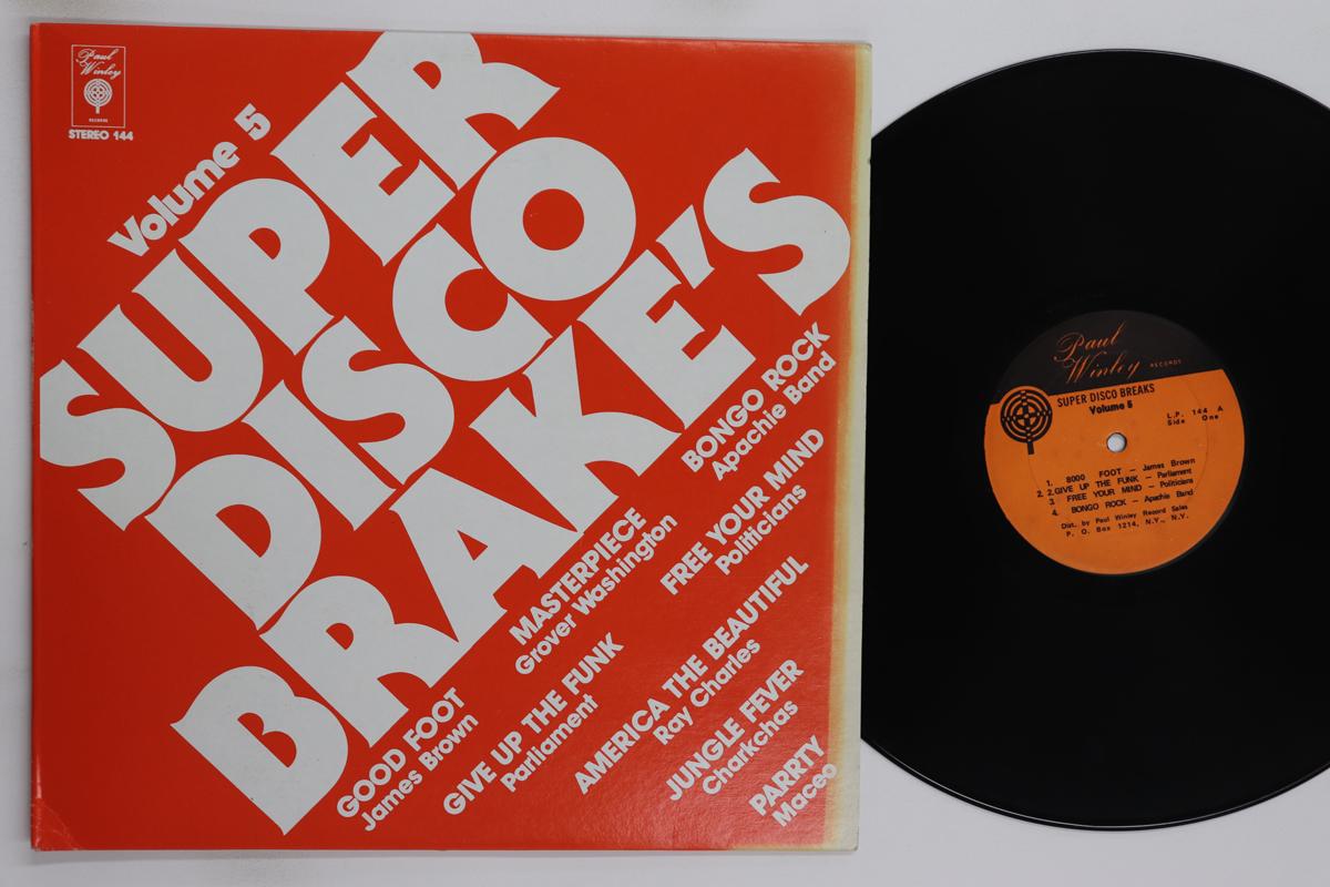 

LP Record VARIOUS Super Disco Brakes Volume Five LP144 PAUL WINLEY REC US SoulFunk Used
