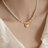 Elegant Pearl Pendant Necklace: Chinese Style Choker for Women - High-End Fashion Versatile Accessory