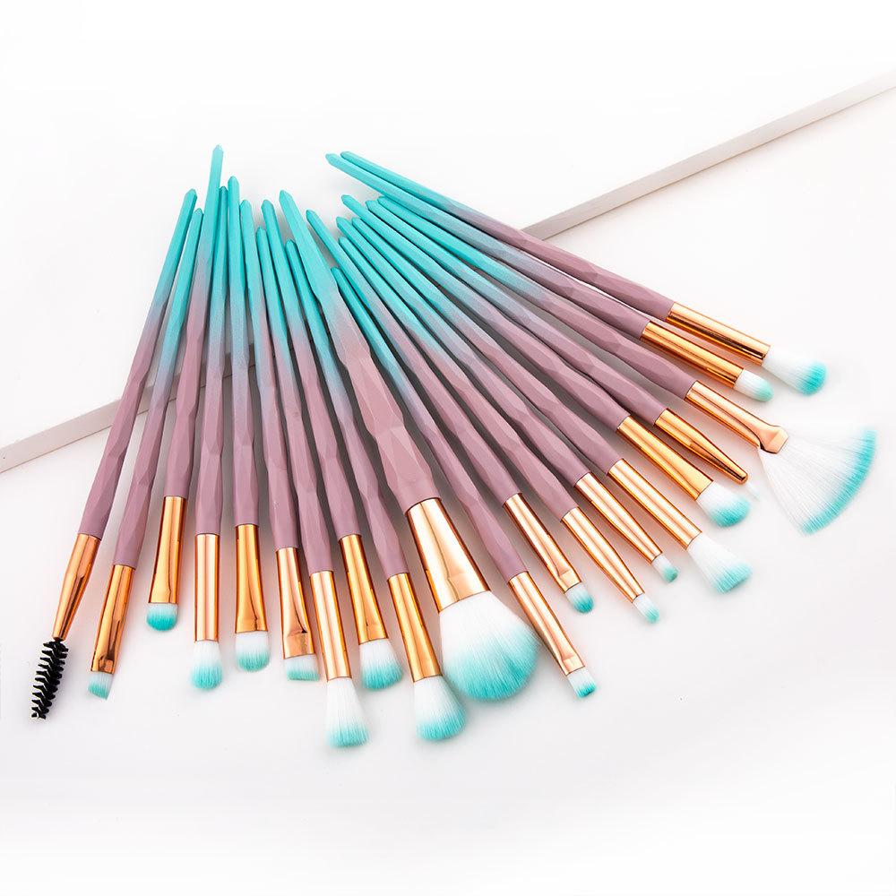 New 20 Unicorn Diamond Makeup Brush Set Set Brush, Eye Brush Beauty Tools Makeup Tools