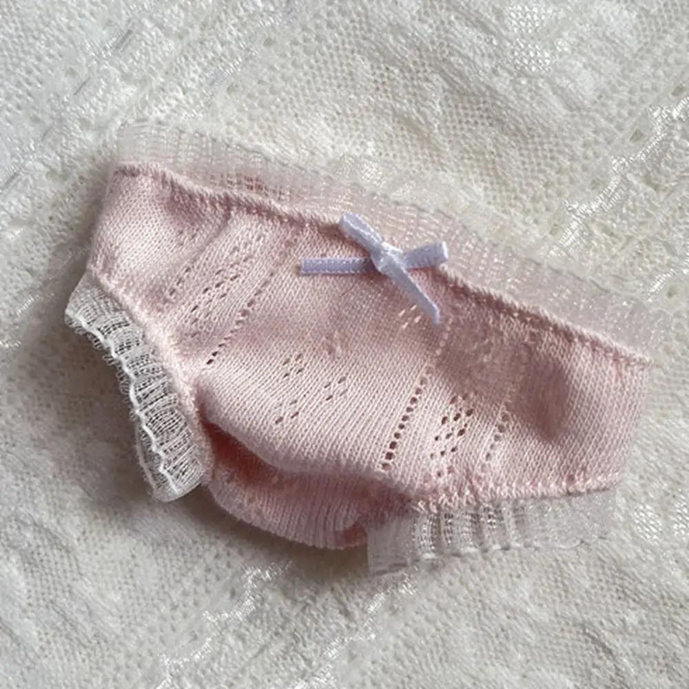 20cm Cotton Dolls Underpant Knickers Doll Fashion Clothes Underwear Panties for 1/11 ob11 Dolls for 1/12bjd Doll Clothing