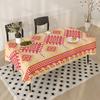 Ethnische Einfache Esstischdecke Retro-Muster Haushalts-Esstisch Couchtisch Tischdecke Tischmatte