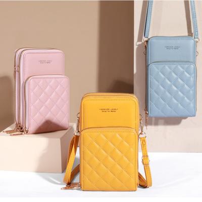 Pu Luxuriöse Handtaschen Damen Taschen für Frau Doppelreißverschluss Damen Umhängetaschen Geldbörse Clutch Handy Geldbörse Umhängetasche
