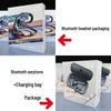 V10 Noise-Cancelling Bluetooth Ear Clip with Long Battery Life and Digital Display