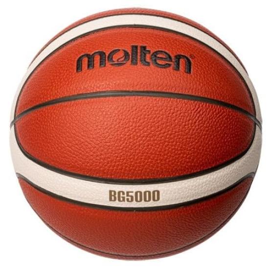 Molten Basketball for Elementary School Size Certified Orange x B5G5000 Students, 5, Ball, BG5000, Ivory,