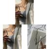 Titanium Steel Heart Pendant Necklace With Cross Chain For Women And Men