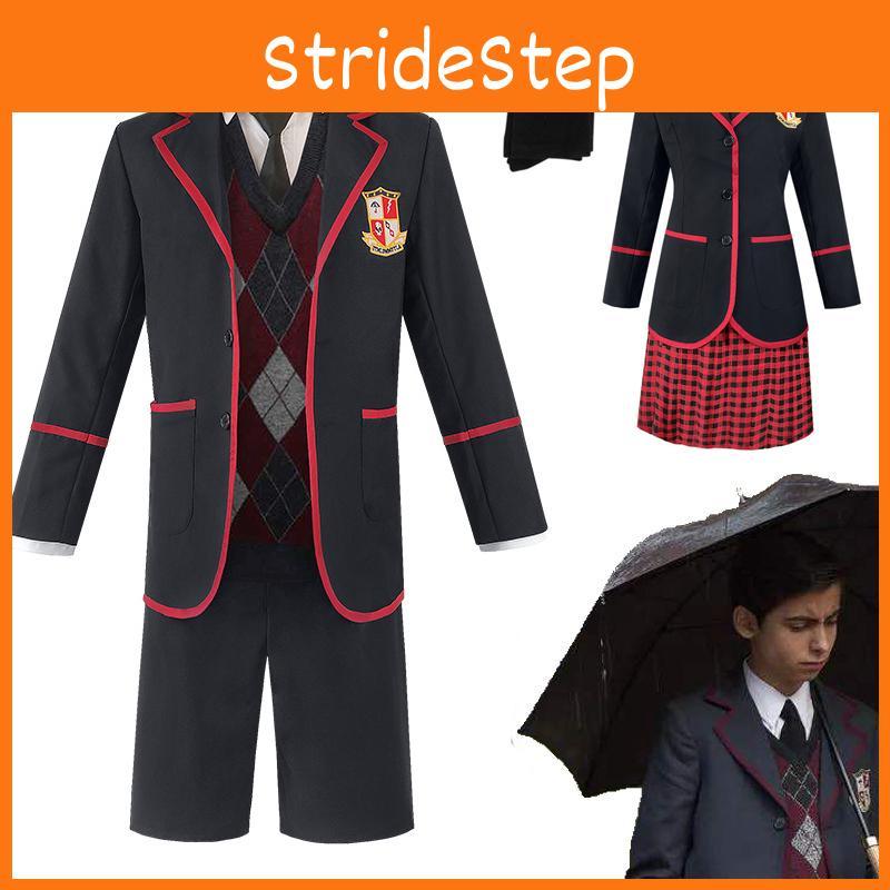 The Umbrella Academy Cosplay Costume With Comfortable Cotton Blend Material For Halloween